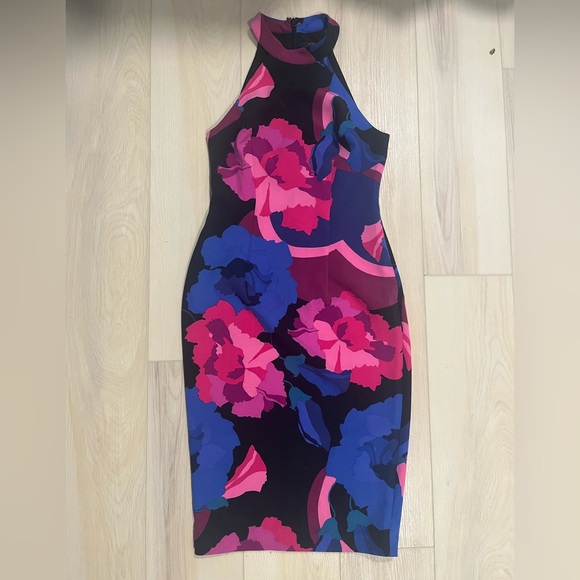 Trina Turk Floral Sleeveless Dress - Picture 4 of 6